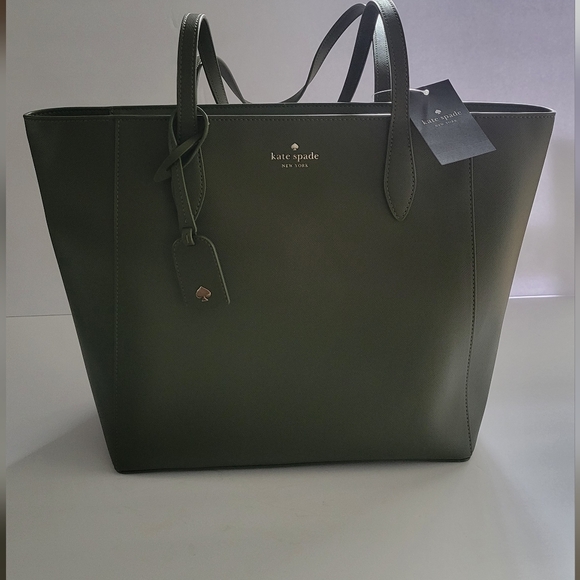 Kate Spade Dana Tote in Olive Green - Picture 1 of 4